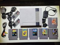 Nintendo 8 bits + 8st spel - SCN - NES