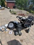 Bugaboo Donkey med mängder av tillbehör