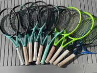 Tennisrack för junior, Head Boom, Wilson, Dunlop