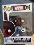 Funko pop: Deadpool as Bob Ross #319