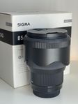 SIGMA Canon 85MM F1.4 DG HSM | A