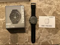 Garmin Fenix 7X PRO Sapphire Solar (Svart, 51mm)