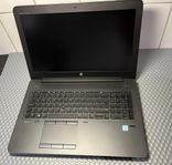 Nypris: 50 000 HP Zbook G3 Xeon E3-1505M 32GB Kraftfull!!