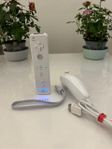 Wii kontroller- inbyggd motion plus+Nunchuk-Nintendo wii