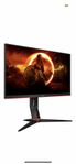 24" QHD-gamingskärm med 1 ms responstid & 165 Hz