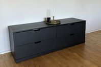 IKEA Nordli 4 lådor mörkbrun 