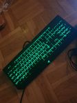 Razer black widow tangentbord som nytt!