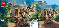 BOX BOOKLET ONLY 75936  Lego T-Rex Rampage Jurassic Park