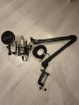 Röde NT1-A Vocalmick + popfilter, Svive-arm och XLR-kabel