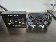 Fanatec simracing utrustning