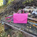 Pieces Sahara Cross Body axelremsväska rosa pink ny med tag