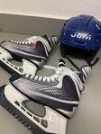 Bauer vapor skridskor och Jofa hjälm 