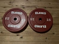 2st Eleiko vikskivor, technique, 2.5 kg