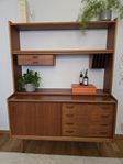 Dansk design bokhylla i teak