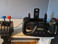 Saitek Flight Yoke System (Flygsimulator)