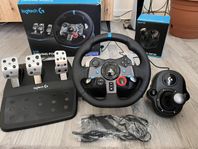 Logitech G29 Driving Force Inklusive Växelspak