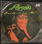 Vinyl LP: Poison - open up and say ah 