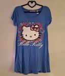 NY! H&M Hello Kitty Topp T-shirt Strl 170 Blå Oanvänd Barn