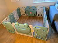 stor barn lekhage baby move playpen