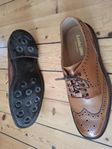 Loake Chester Dainite Brogue Tan Burnished Calf 44/10