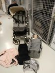 Bugaboo donkey med massa tillbehör 