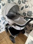 Stokke Trailz – Grey melange barnvagn liggdel