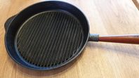 Grillpanna SKEPPSHULT stekpanna gjutjärn 28cm