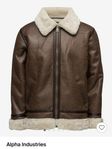 Helt ny, oanvänd Alpha Industries jacka