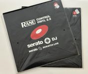 2st RANE Control Vinyl 2.5 för Serato DJ Pro