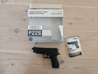 Kolsyredriven Luftpistol Sig Sauer P226 ASP Svart – 4,5mm