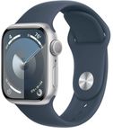 Apple Watch S9 GPS,45mm Silver,Blue,NYSKICK,kartong,NYA tbh