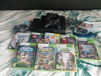 Xbox 360 med tillhörande spel säljes 