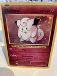 Pokemon Level kort med holo Clefairy  & March