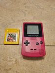 Gameboy color i fint skiick + Donkeykong Land