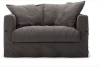 Le Grand Air Love Seat Linne, Smokey Granite