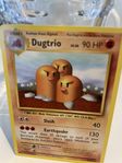 pokemonkort Dugtrio level 36 & Diglett level 8