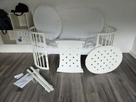 Stokke Sleepi 3-i-1 Sängset (Mini/Midi/Maxi) + Madrasser