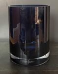 Magnor Skyline Lantern Vase Low Blue