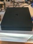 PS4 Slim med 1tb hårddisk som ny