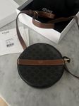 Celine round purse on strap 