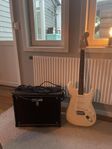 Fender Stratocaster Albert Hammond Jr och Boss Katana Mk2