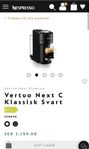 Nespresso Vertuo NeXT Premium Kaffemaskin och Karaff set 