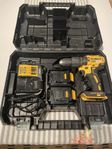 DEWALT SLAGBORR, 18V, med laddare och 2 batterier. + Låda