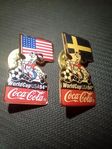 Knappnål - pin - worldcup 94 - USA - Coca-cola 