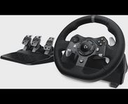 Logitech G920 ratt, pedaler, växelspak. PC & Playstation.