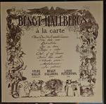 BENGT HALLBERG- À La Carte 1970 Lp-Skivor 