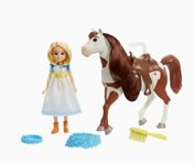 filmen Abigaelle Doll och hennes Deluxe Boomerang Horse