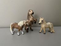 Schleich ponnys/föl 6st