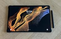 Samsung Tab S8 Ultra WiFi surfplatta 128GB inkl fodral