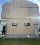 Ytterpanel laserad en strykning 